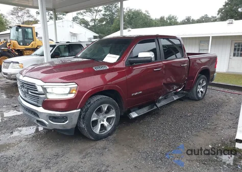 2019 Ram 1500 Laramie 4X4 5'7 Box z USA, uszkodzony, nr VIN 1C6SRFJT7KN517545
